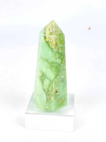 Rare Chrysoprase Tower