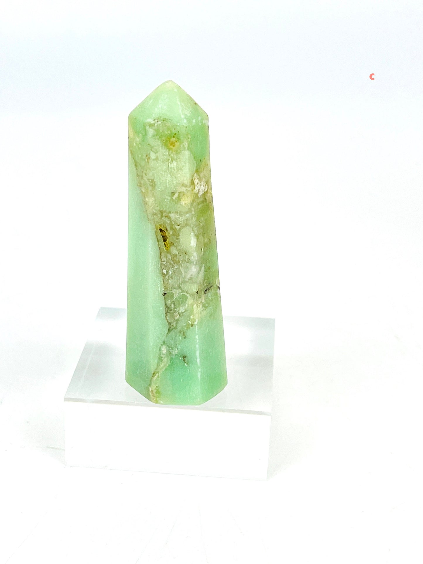 Rare Chrysoprase Tower