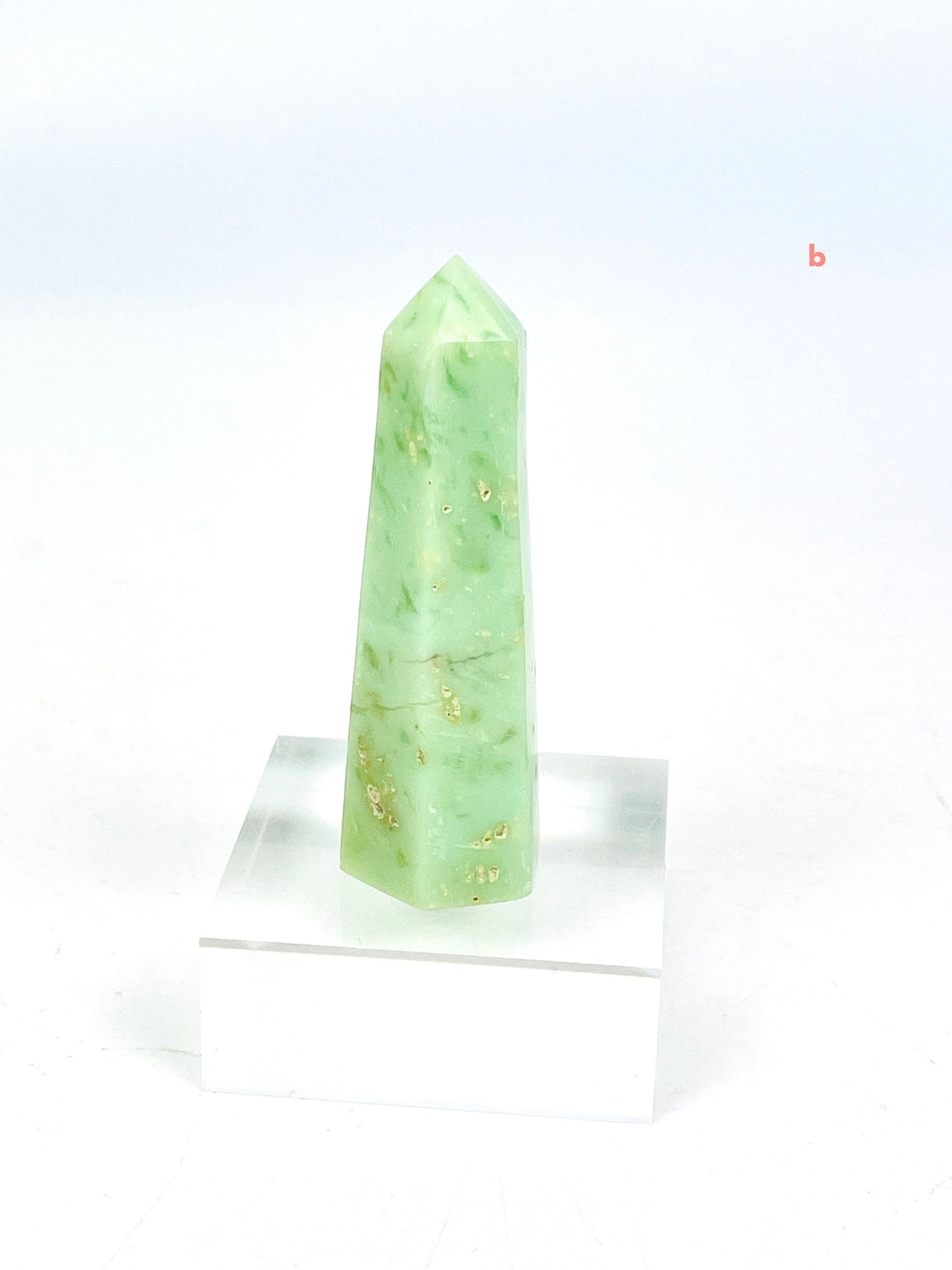 Rare Chrysoprase Tower