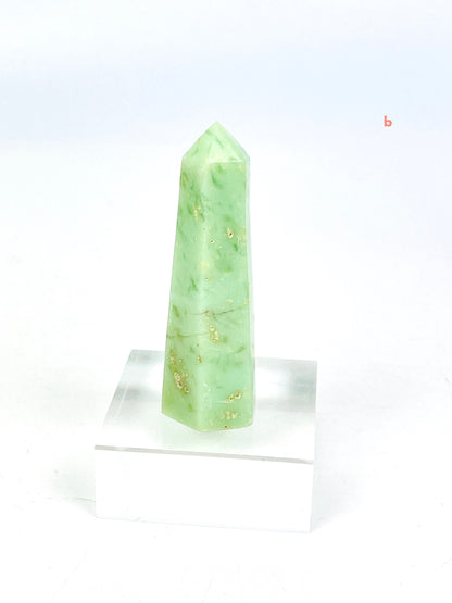 Rare Chrysoprase Tower