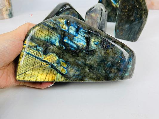 Amazing Labradorite Freeform,  Flashy labradorite Self Standing Freeform, Polished labradorite