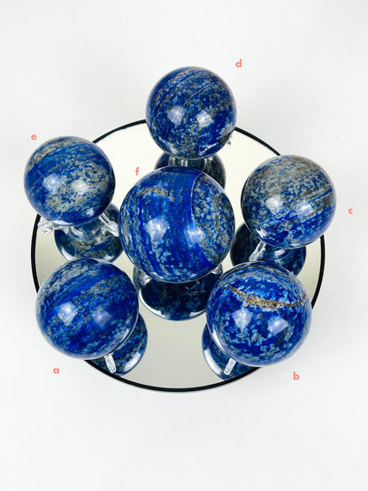 Lapis Lazulis Spheres,  56-69mm Stunning Lapis Lazulis crystal Spheres, crystal ball healing crystal,home decoration, crystal gift