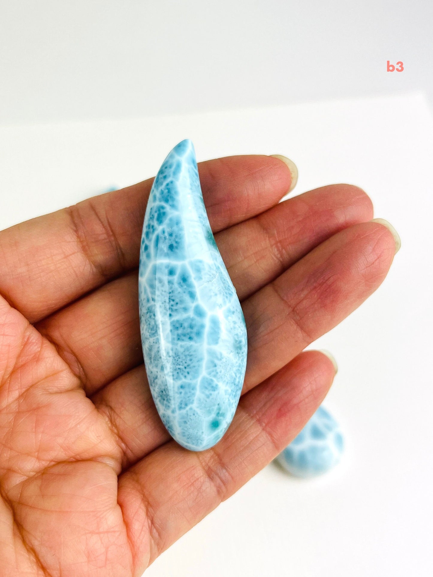 Larimar Cabochon, AAA Grade Natural Larimar Cabochon, High Quality Larimar, Larimar Jewellery DIY, Crystal Gift