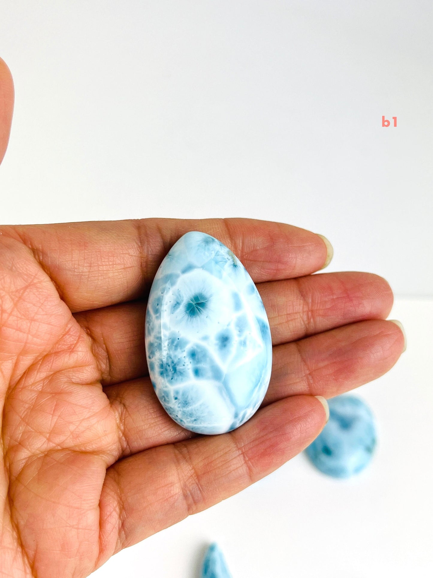 Larimar Cabochon, AAA Grade Natural Larimar Cabochon, High Quality Larimar, Larimar Jewellery DIY, Crystal Gift