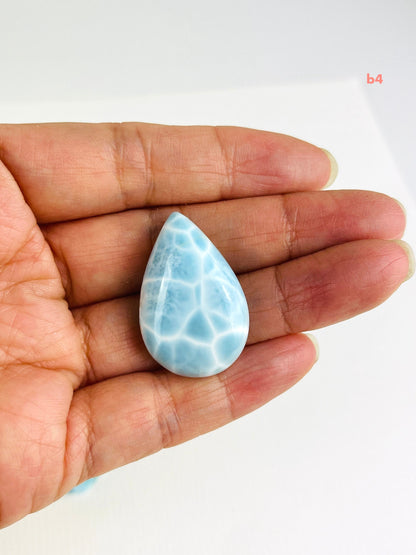 Larimar Cabochon, AAA Grade Natural Larimar Cabochon, High Quality Larimar, Larimar Jewellery DIY, Crystal Gift