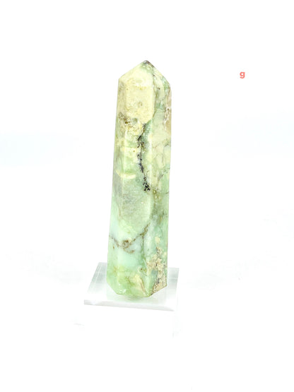 Rare Chrysoprase Tower