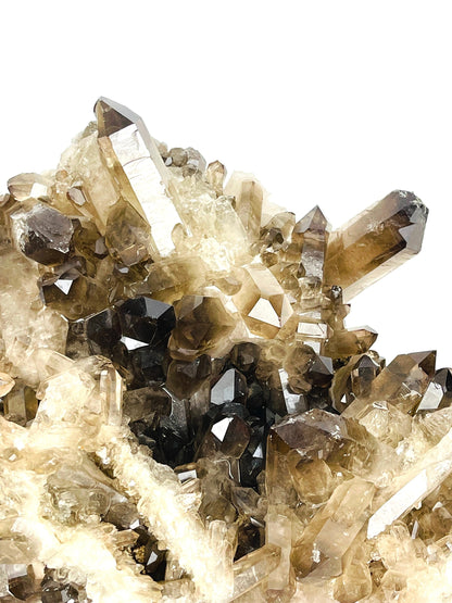 3.77kg Smoky Quartz Cluster