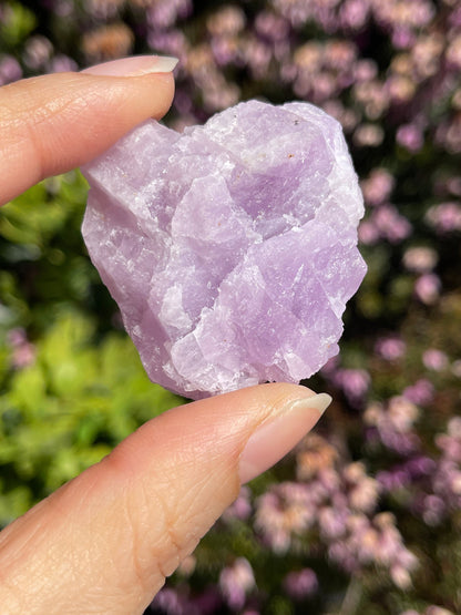 Kunzite Raw Stone, Rough Kunzite, Natural Kunzite Healing Crystal,  Large Kunzite Chunk Lovers Crystal Gift , Love Crystals