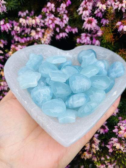 Gemmy Aquamarine Heart