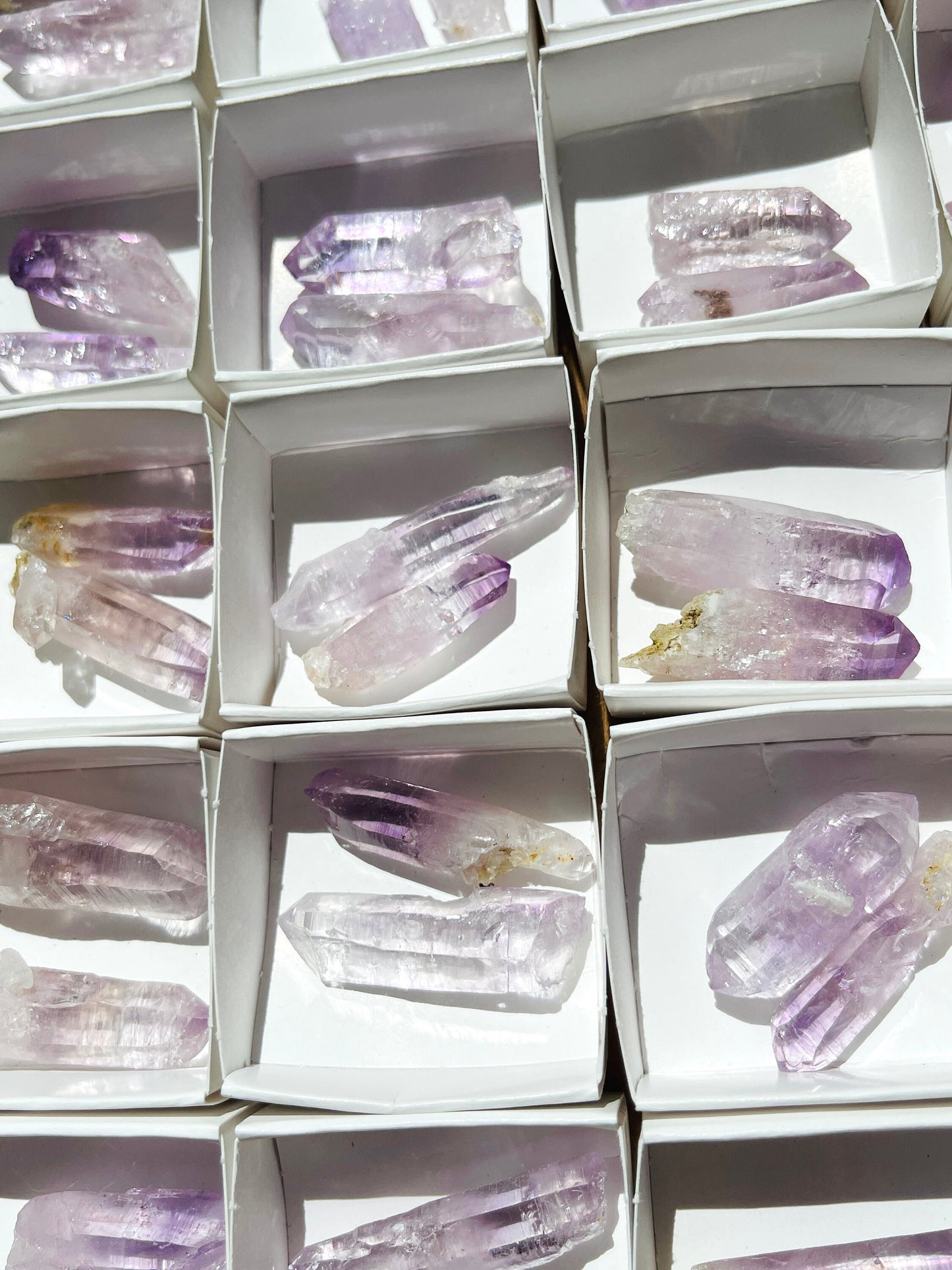 Vera Cruz Amethyst Points, Small Vera Cruz Points 28-40mm , 2 pieces at your choice