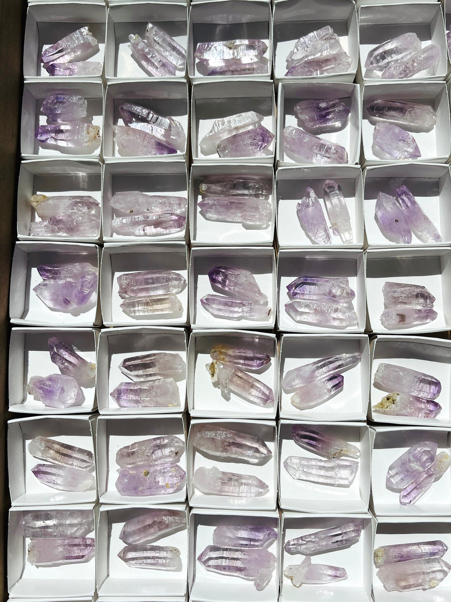 Vera Cruz Amethyst Points, Small Vera Cruz Points 28-40mm , 2 pieces at your choice