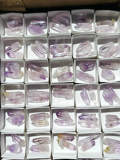 Vera Cruz Amethyst Points, Small Vera Cruz Points 28-40mm , 2 pieces at your choice