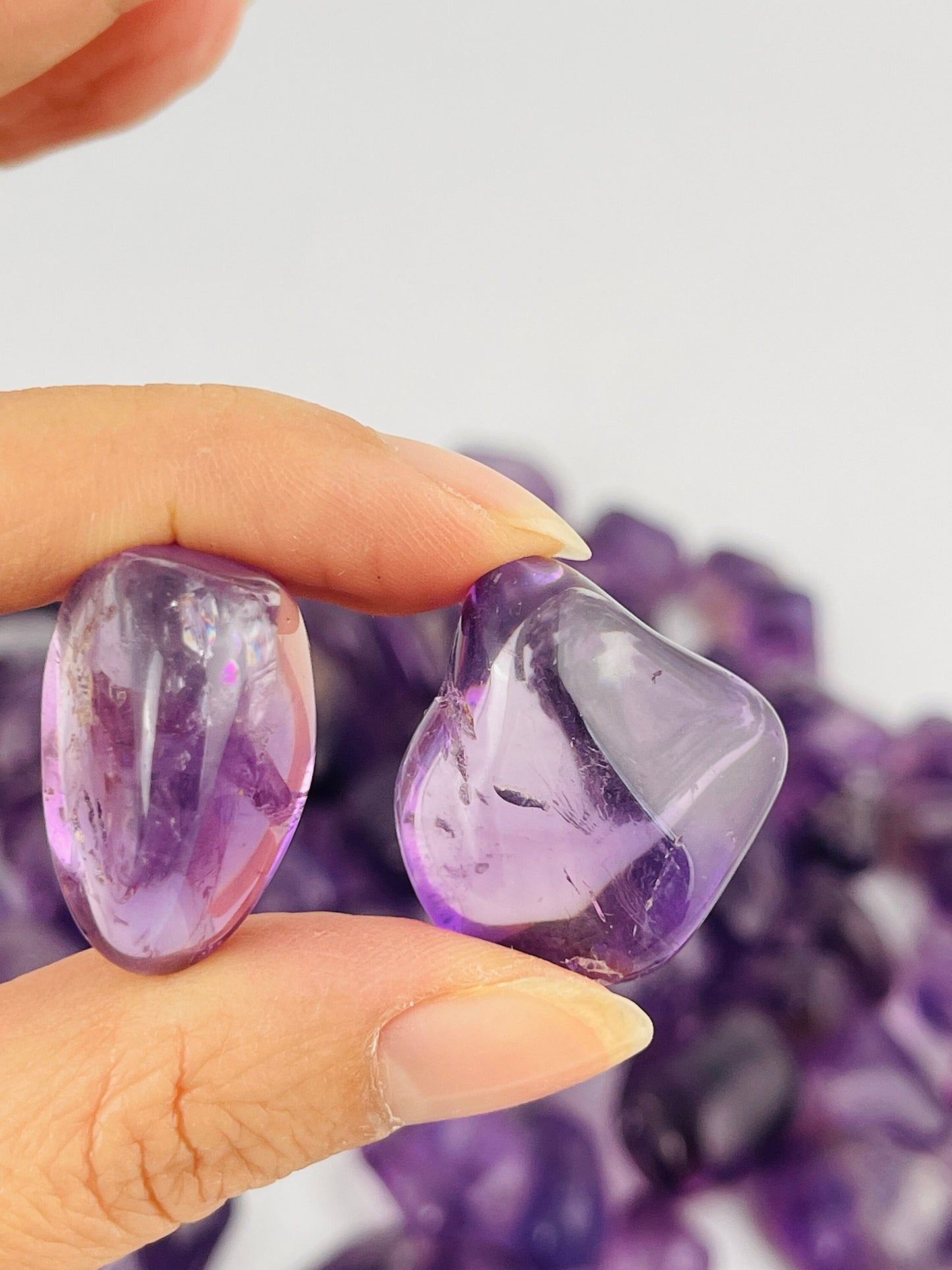 Amethyst Tumbled Stone