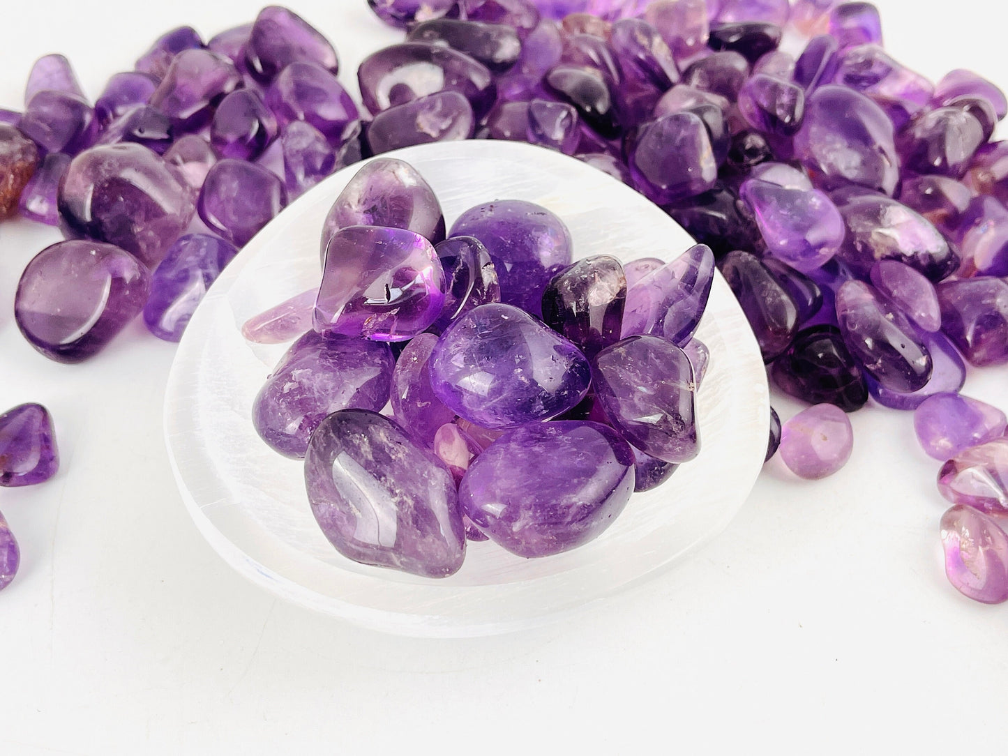 Amethyst Tumbled Stone