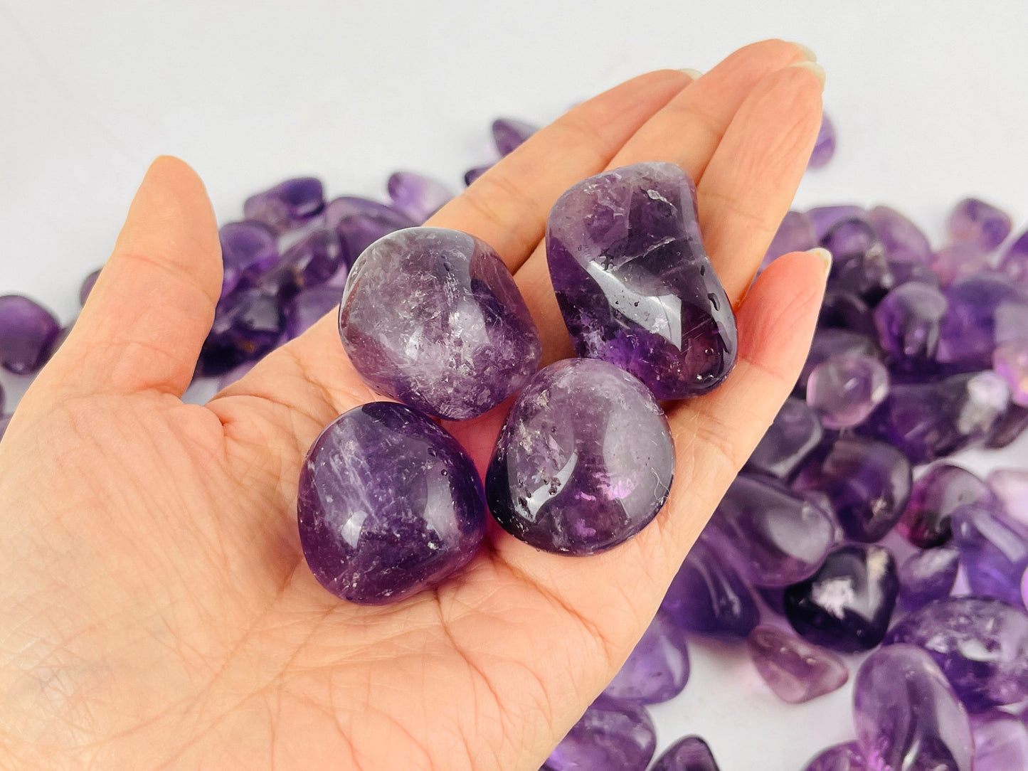 Amethyst Tumbled Stone