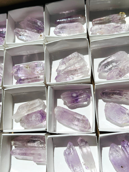 Vera Cruz Amethyst Points, Small Vera Cruz Points 28-40mm , 2 pieces at your choice