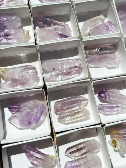 Vera Cruz Amethyst Points, Small Vera Cruz Points 28-40mm , 2 pieces at your choice