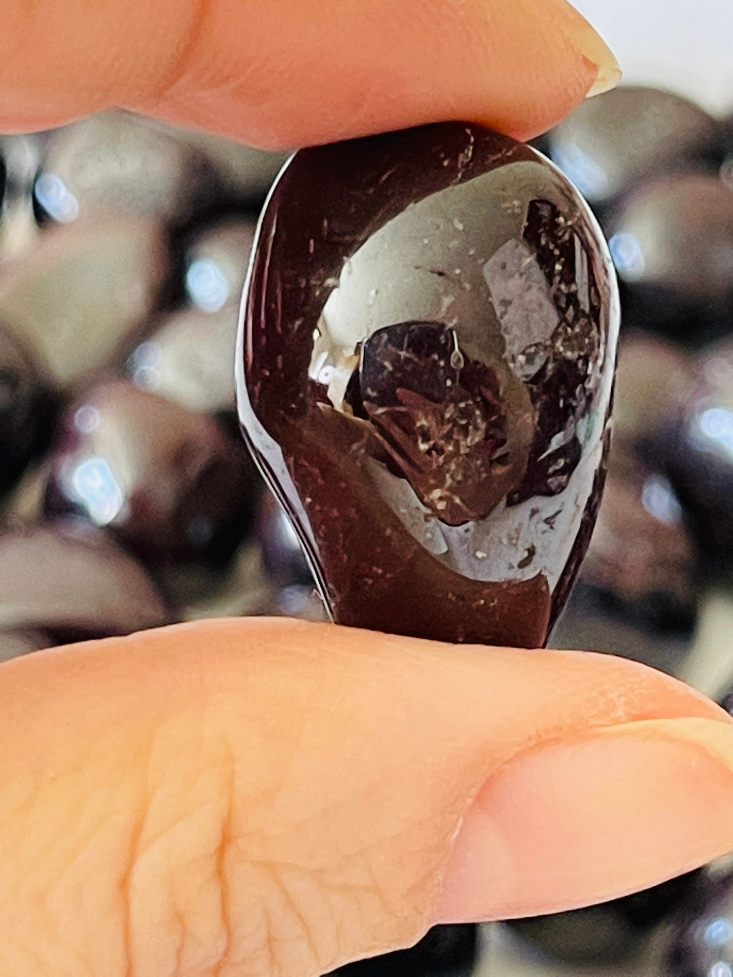 Red almandine garnet tumblestones, Garnet Almandine Tumble Stone, Garnet Almandine Crystal, Crystal Tumble Stone