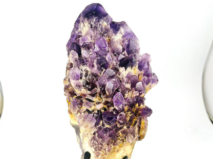 New! Elestial Amethyst, Large Elestial Amethyst Cluster on Stand, Elestial Amethyst Root, Special Amethyst Clusters, Crystal Gift