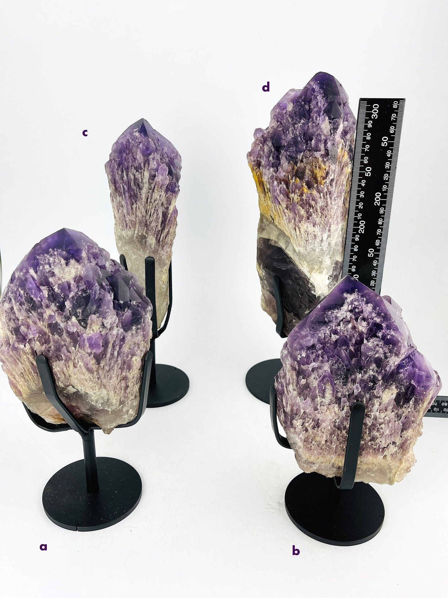 New! Elestial Amethyst, Large Elestial Amethyst Cluster on Stand, Elestial Amethyst Root, Special Amethyst Clusters, Crystal Gift