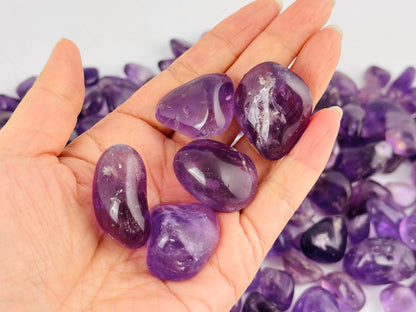 Amethyst Tumbled Stone