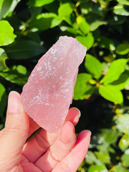 Rose Quartz Raw Natural Healing Crystal,  Large Rose Quartz Chunk, Raw Rose Quartz Specimen, Gift for Mum , Love Crystals