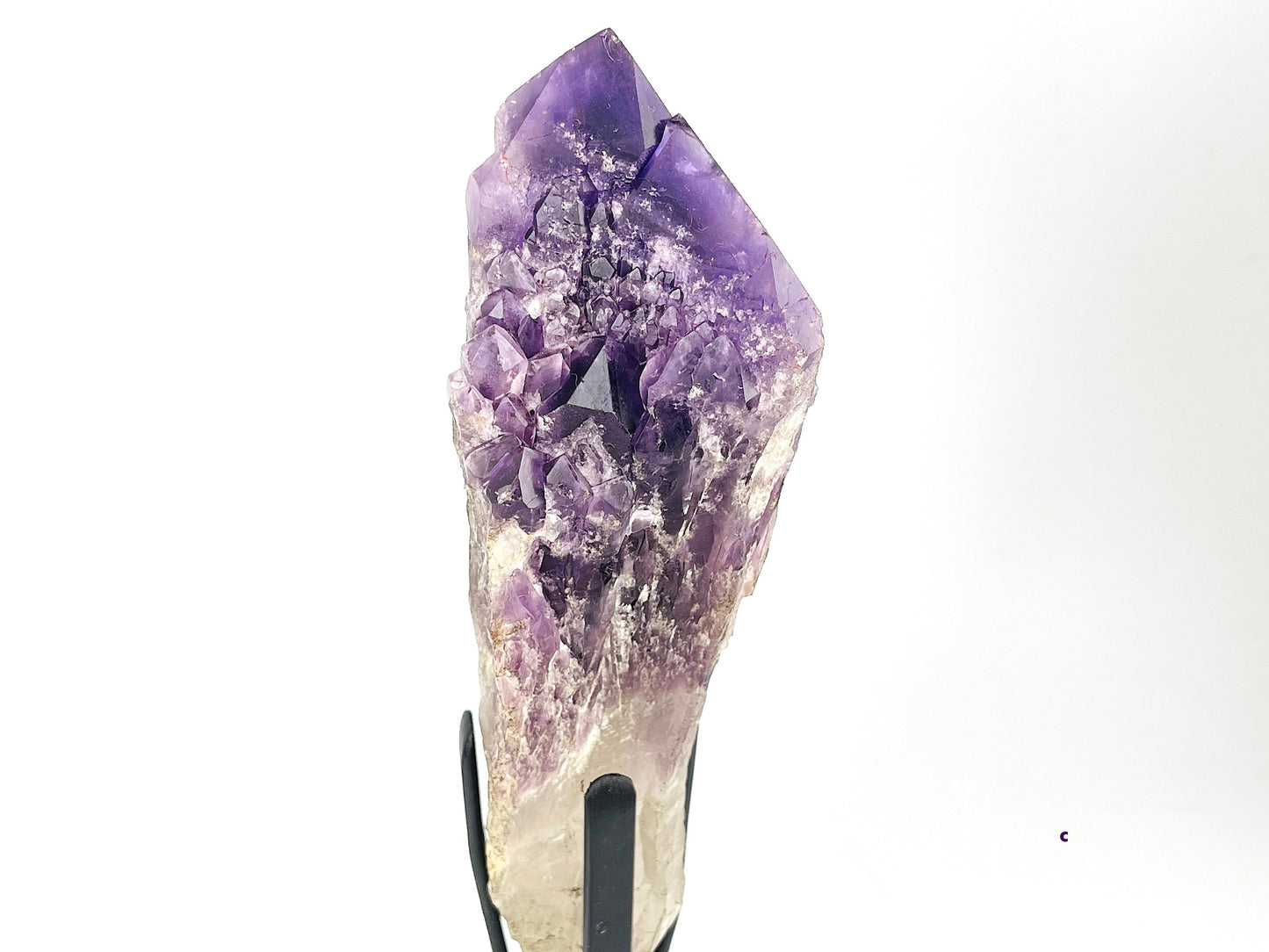 New! Elestial Amethyst, Large Elestial Amethyst Cluster on Stand, Elestial Amethyst Root, Special Amethyst Clusters, Crystal Gift