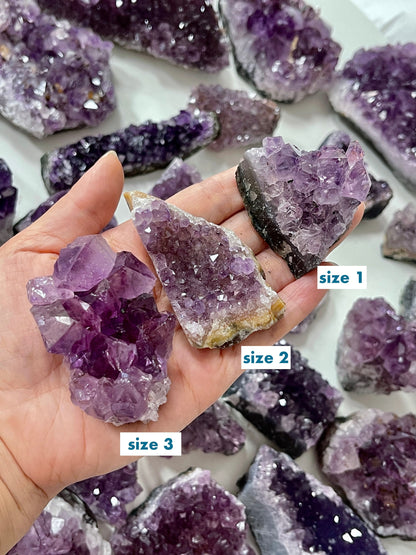 Amethyst Cluster, AAA Quality Raw Amethyst Druzy Cluster