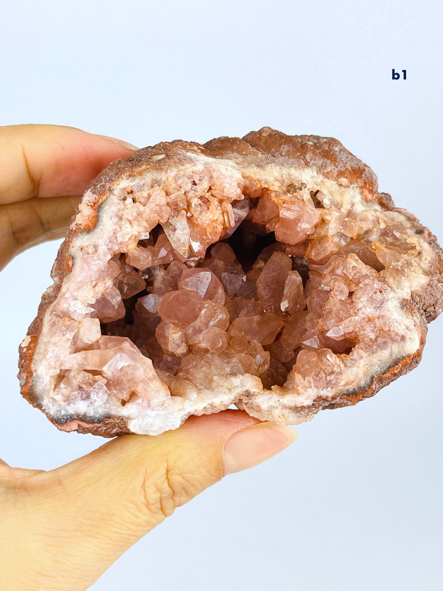 Large Pink Amethyst Geodes, Pink Amethyst, High Quality Pink Amethyst Geode from Argentina, One Piece B8-3