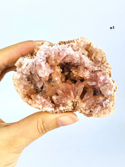 Large Pink Amethyst Geodes, Pink Amethyst, High Quality Pink Amethyst Geode from Argentina, One Piece B8-3