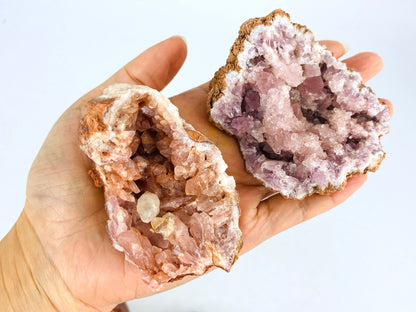 Large Pink Amethyst Geodes, Pink Amethyst, High Quality Pink Amethyst Geode from Argentina, One Piece B8-3