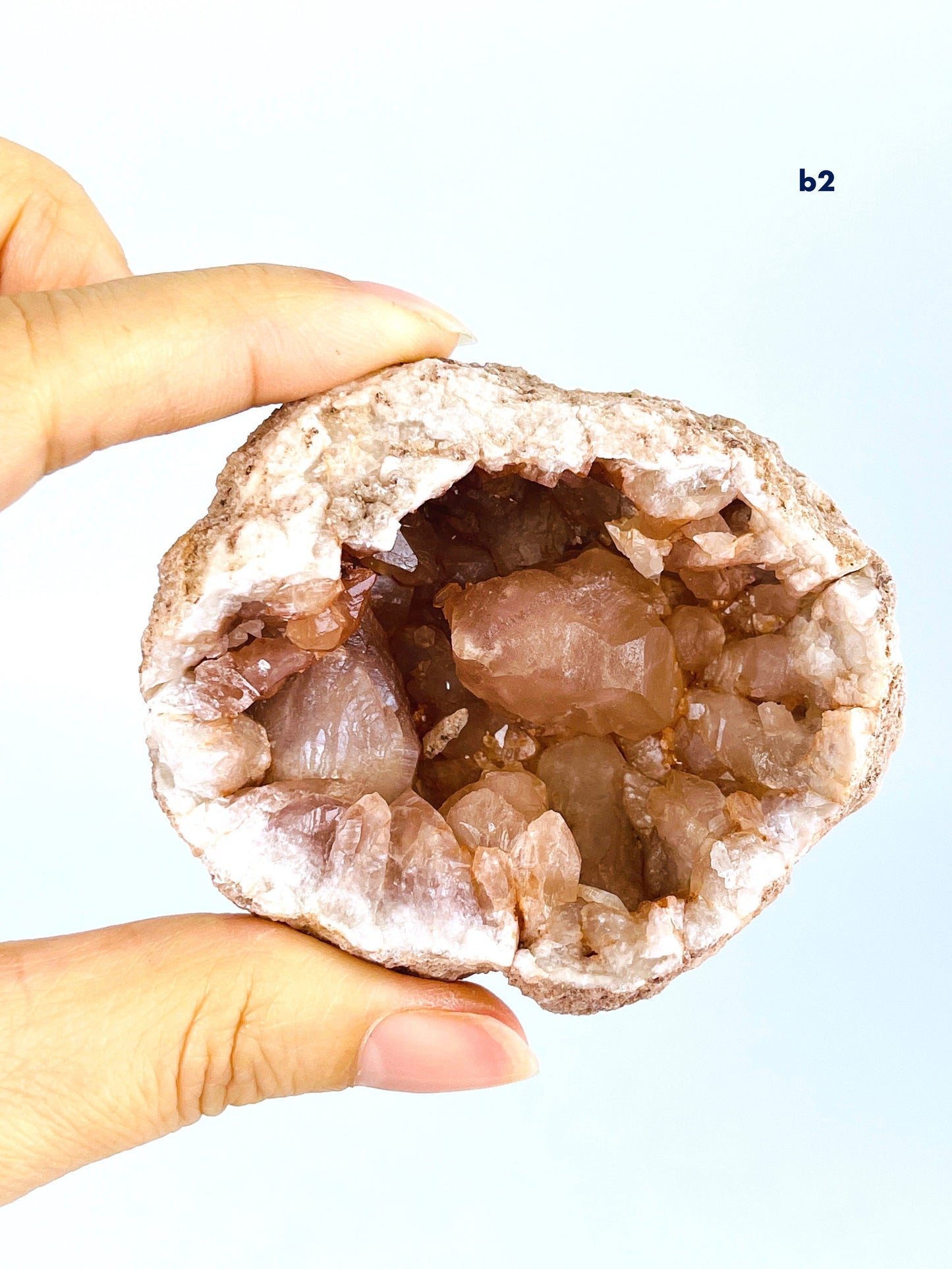 Large Pink Amethyst Geodes, Pink Amethyst, High Quality Pink Amethyst Geode from Argentina, One Piece B8-3