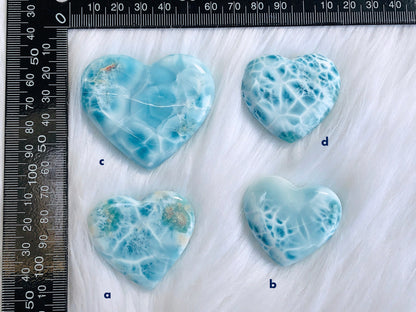 Larimar Heart, AAA+ Grade Natural Larimar Heart,  XLarge rare Larimar Heart, High Quality Larimar, Larimar Jewellery DIY, Crystal Gift