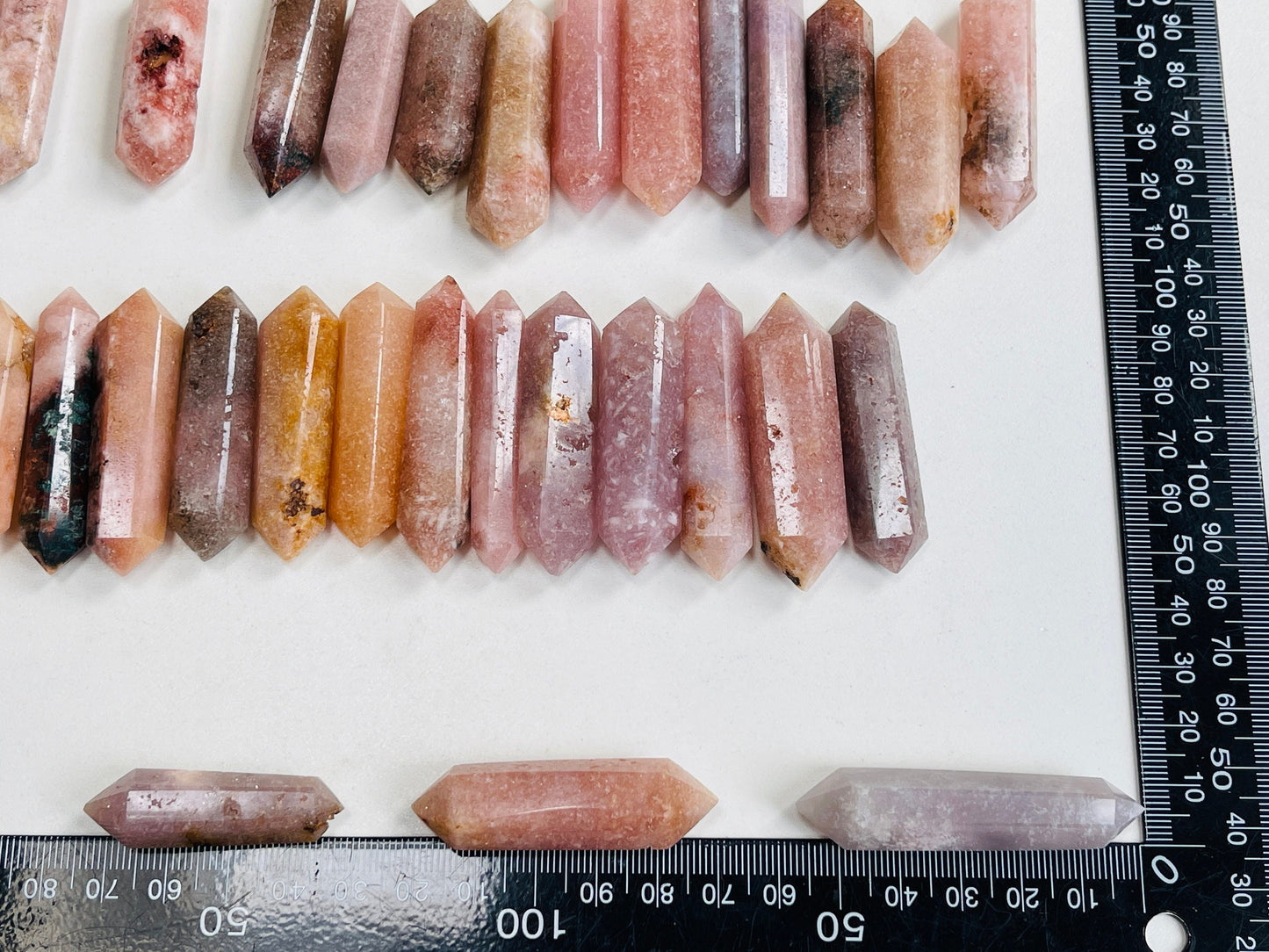 Pink Amethyst Points,  Pink Amethyst DT Point, Dreamy Pink Amethyst DT ,Pink Amethyst Points, Polished Pink Amethyst, Crystal Gift,