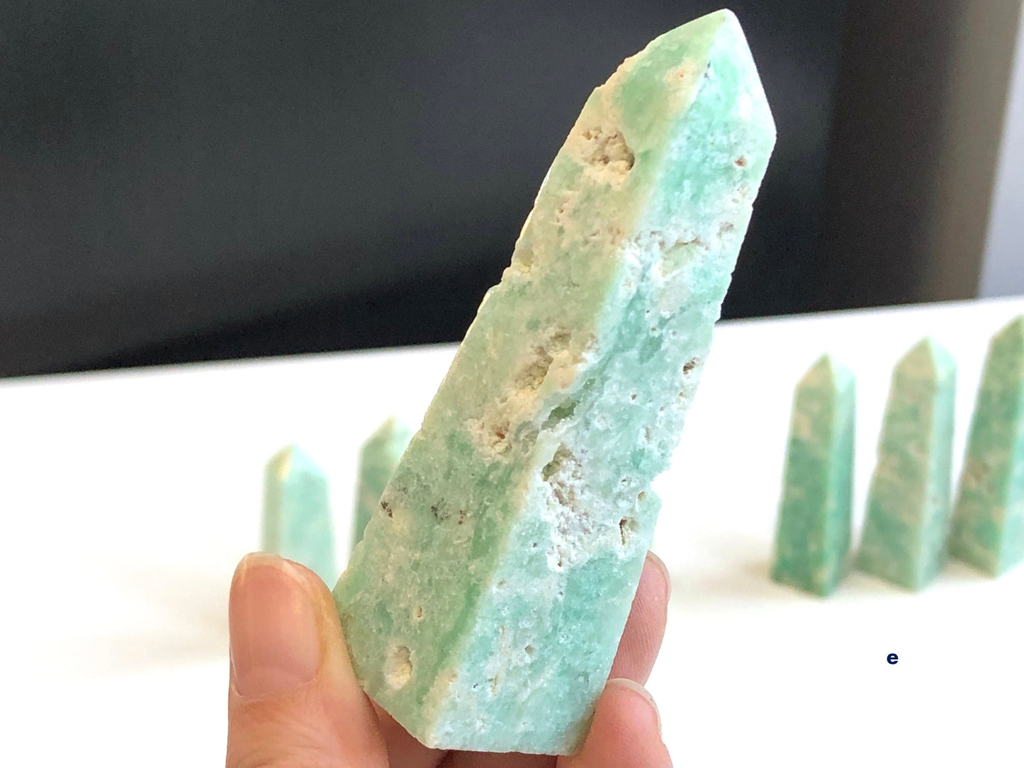 Rare Chrysoprase Towers