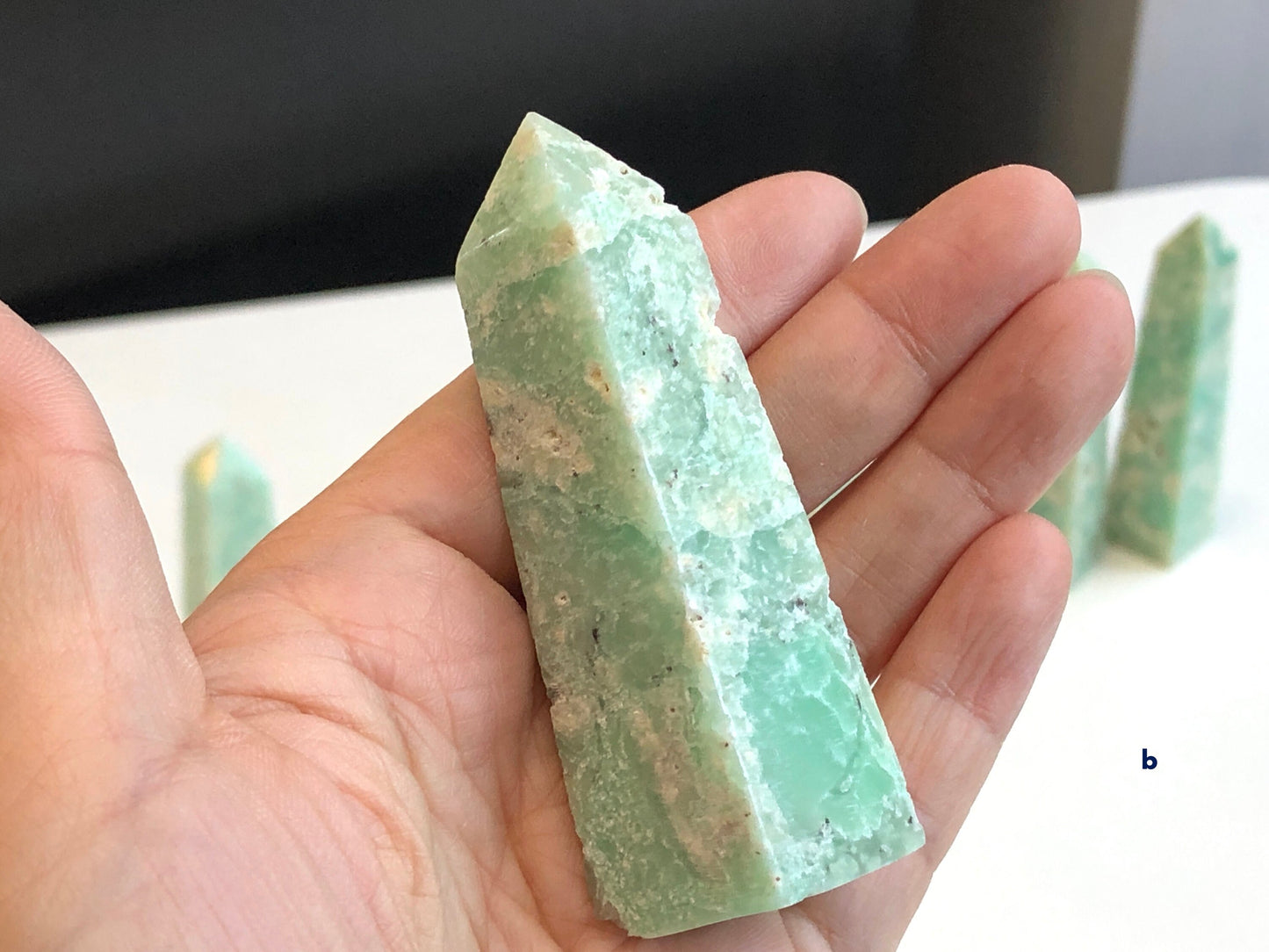 Rare Chrysoprase Towers