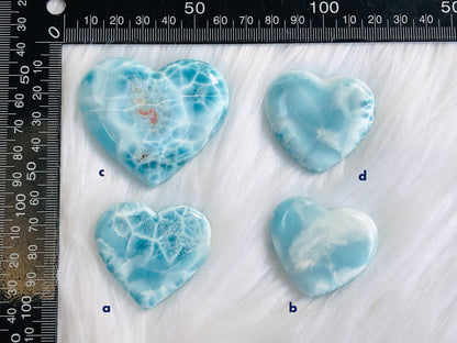 Larimar Heart, AAA+ Grade Natural Larimar Heart,  XLarge rare Larimar Heart, High Quality Larimar, Larimar Jewellery DIY, Crystal Gift