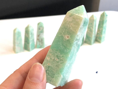 Rare Chrysoprase Towers