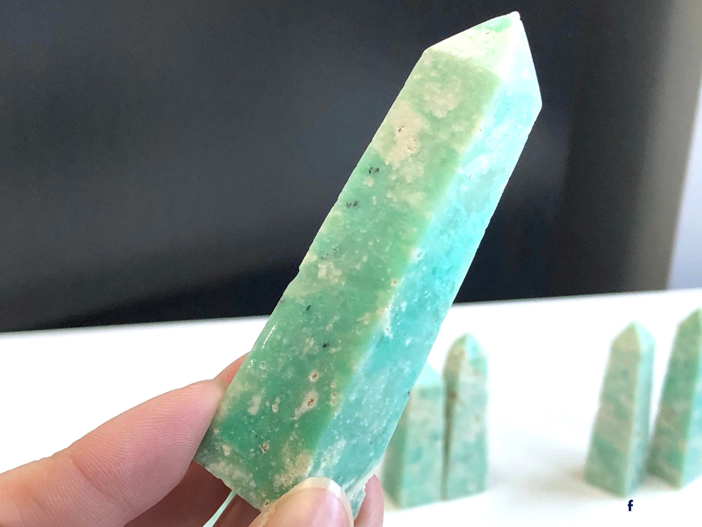 Rare Chrysoprase Towers