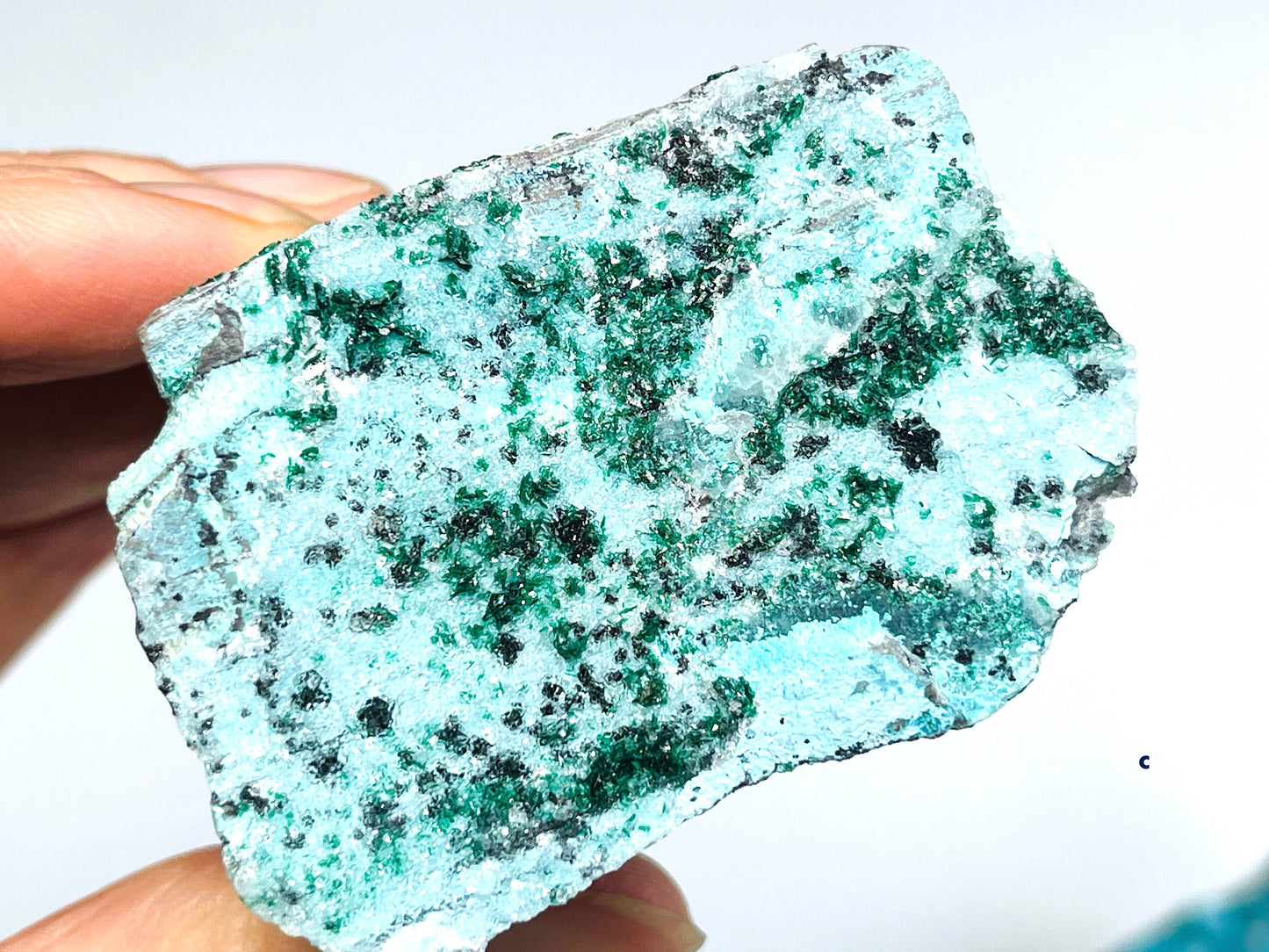 Chrysocolla with Malachite Mineral Specimen