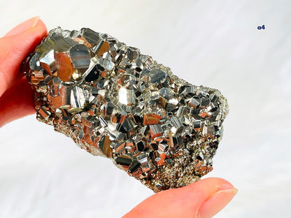 Sparkling  Peruvian Pyrite Specimen, Pyrite Crystal, Natural Peruvian Pyrite, Abundance , Protection Stone, Fool's Gold