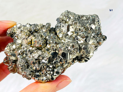 Sparkling  Peruvian Pyrite Specimen, Pyrite Crystal, Natural Peruvian Pyrite, Abundance , Protection Stone, Fool's Gold