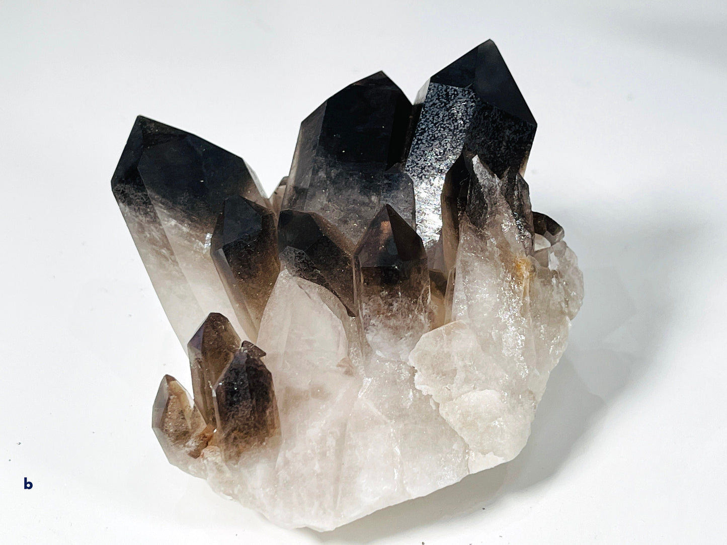 Smoky Quartz Cluster, Super Extra Quality Natural Brazilian Smoky Quartz, Clearing Crystals, Protection, Mediation, Chakra, Altar Crystals