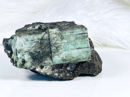 1270g Natural Emerald in Matrix