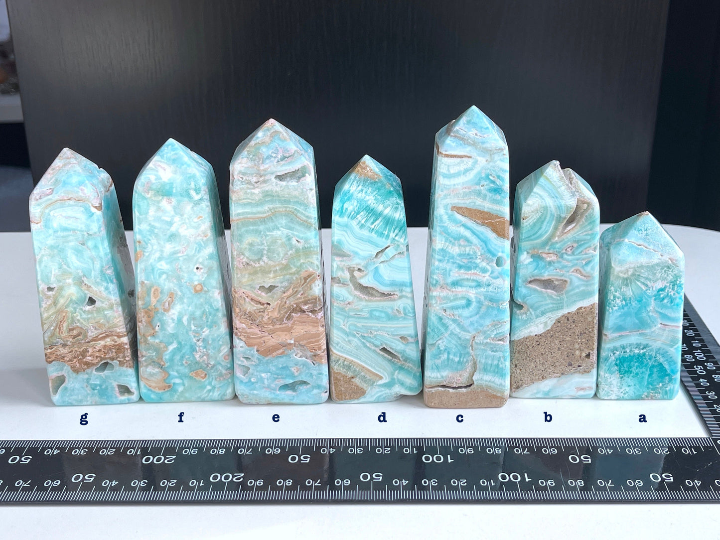 Blue Aragonite Towers