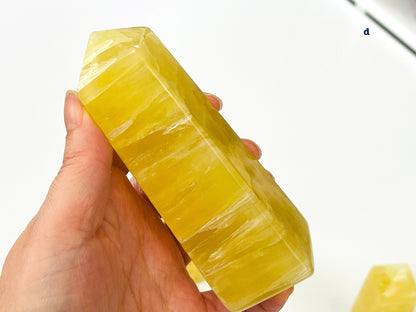 Lemon Calcite Towers, high quality natural lemon calcite towers,  crystal tower healing crystal,home decoration, crystal gift