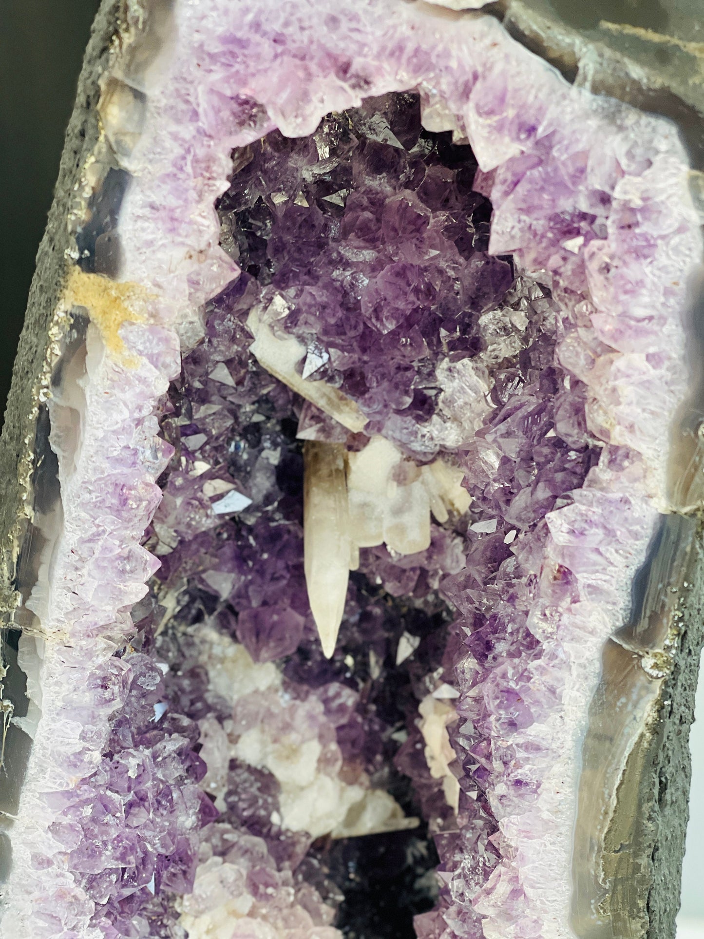 Amethyst Cathedral, 14kg amethyst cathedral geode