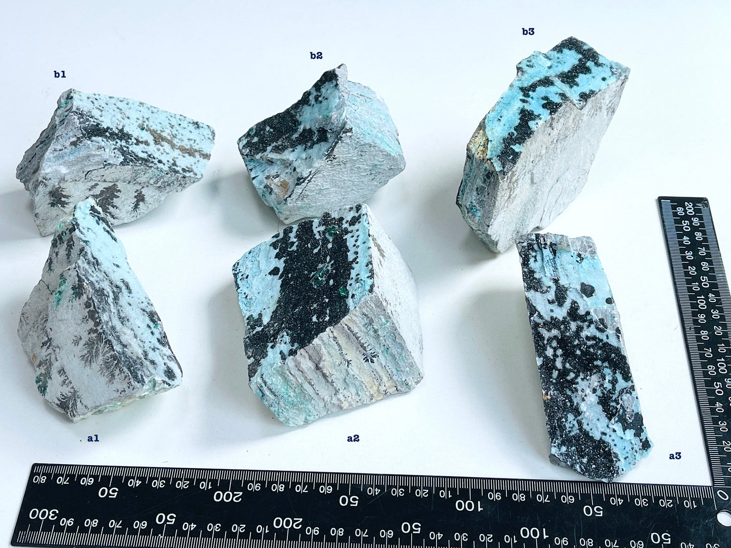 Dendritic Chrysocolla Specimen from Congo