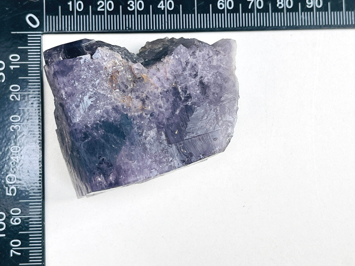 New Find Purple Fluorite Crystal from the Lady Annabella Mine, Weardale, Fluorescent Fluorite Specimen,Raw Fluorite, Mineral Specimen- P3