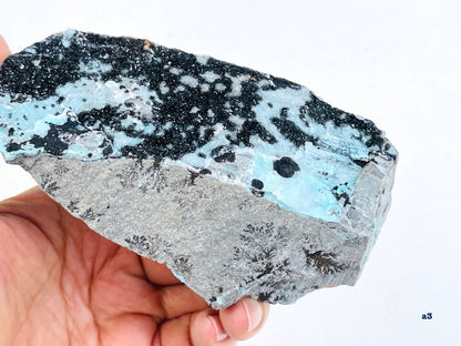 Dendritic Chrysocolla Specimen from Congo